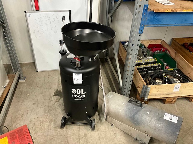 Rocks mobiele olieopvangunit / olieafzuiger - afbeelding 1 van  6