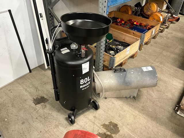 Rocks mobiele olieopvangunit / olieafzuiger - afbeelding 2 van  6