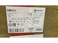 Rockwool - rhinoxx - r-waarde 4,00 m2k/w - platdak isolatie - 16 stuks 1000x600x160 mm = 1 pallet (totaal 9,6 m2) - afbeelding 5 van  6
