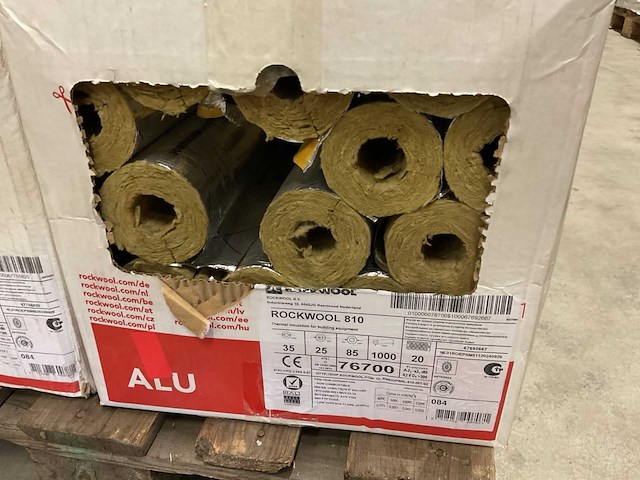 Rockwool 810 alu partij buisisolatie - afbeelding 2 van  3