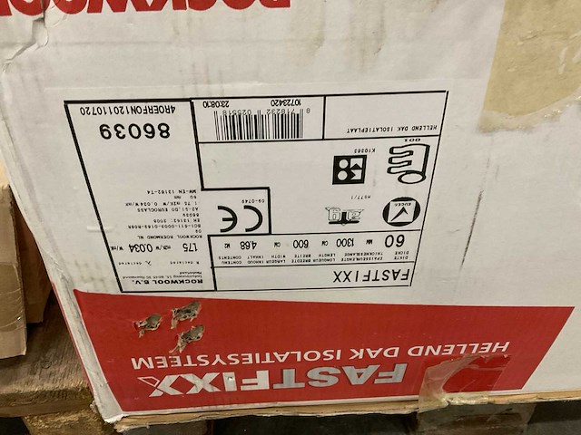 Rockwool fastfixx hellend dakplaat 4,68m2 (2x) - afbeelding 2 van  2