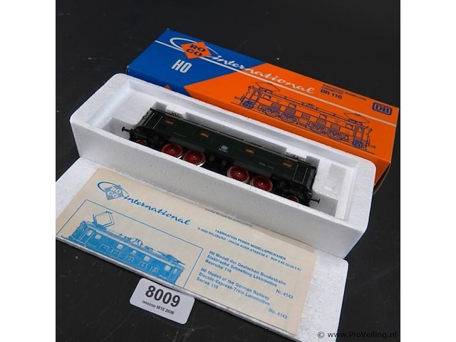 Roco br 116 locomotief van de deutsche bundesbahn modelnr: 4143 - afbeelding 1 van  5