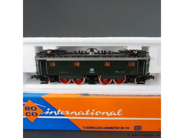 Roco br 116 locomotief van de deutsche bundesbahn modelnr: 4143 - afbeelding 2 van  5