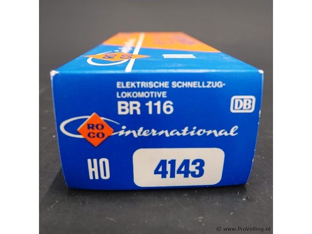 Roco br 116 locomotief van de deutsche bundesbahn modelnr: 4143 - afbeelding 5 van  5