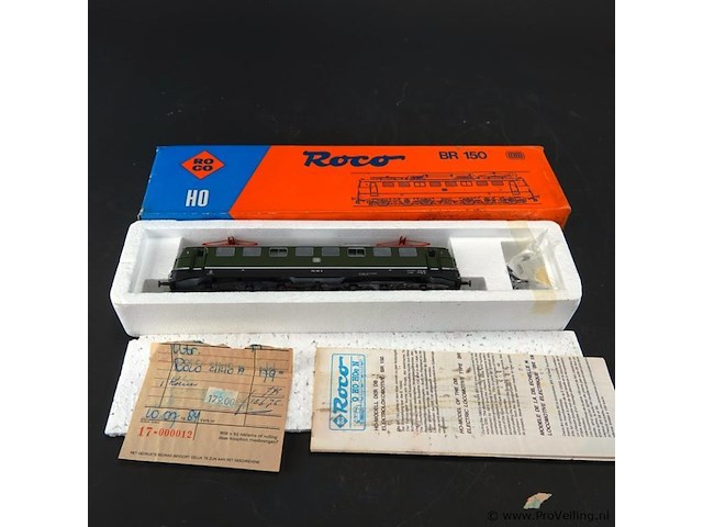 Roco br 150 locomotief van de deutsche bundesbahn modelnr: 04140a - afbeelding 1 van  5