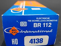 Roco db br 112 503-8 locomotief in de klassieke tee-uitvoering modelnr: 4138 - afbeelding 5 van  5