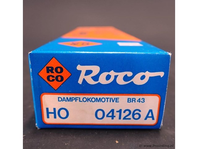 Roco deutsche bundesbahn (db) stoomlocomotief van de klasse br 43 modelnr: 04126a - afbeelding 5 van  5