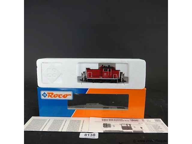 Roco diesellocomotief (serie br 361) van de duitse spoorwegen (db) - afbeelding 1 van  5