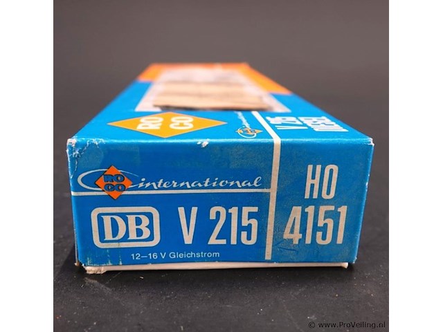 Roco diesellocomotief v215 van de duitse spoorwegen (db) modelnr: 4151 - afbeelding 5 van  5