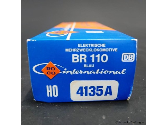Roco duitse locomotief type br 110. modelnr: 4135a - afbeelding 5 van  5