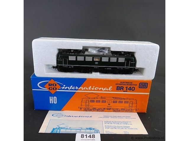 Roco goederentreinlocomotief br 140 van de duitse spoorwegen (db) - afbeelding 1 van  5