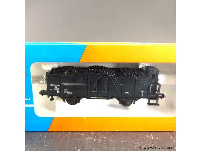 Roco goederenwagen (kolenwagon) van de nederlandse spoorwegen (ns) - afbeelding 2 van  3