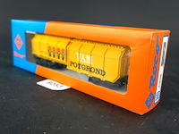 Roco goederenwagon (type takkls) van de nederlandse spoorwegen (ns) in de uitvoering 'vam potgrond' modelnr: 4368b - afbeelding 1 van  3