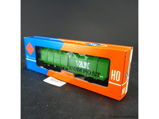 Roco groene vam compost-zelflosser van de nederlandse spoorwegen modelnr: 4368 - afbeelding 1 van  3