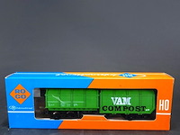 Roco groene vam compost-zelflosser van de nederlandse spoorwegen modelnr: 4368 - afbeelding 2 van  3
