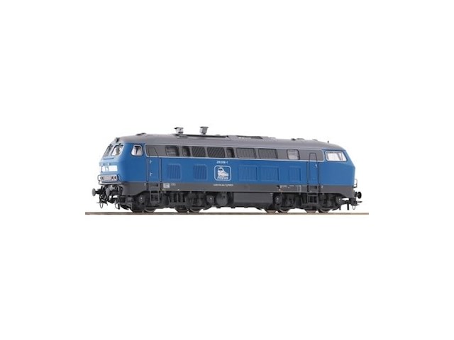 Roco h0 diesellocomotief 218 056-1 pers - afbeelding 1 van  1