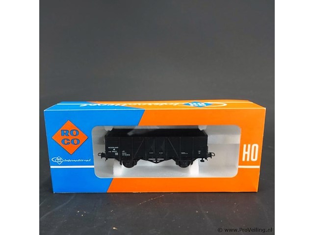 Roco hogeboordwagen van de nederlandse spoorwegen (ns) modelnr: 4314b - afbeelding 2 van  3