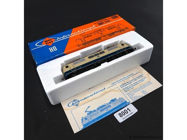Roco locomotief baureihe 111 (br 111) van de db modelnr: 4133 - afbeelding 1 van  5