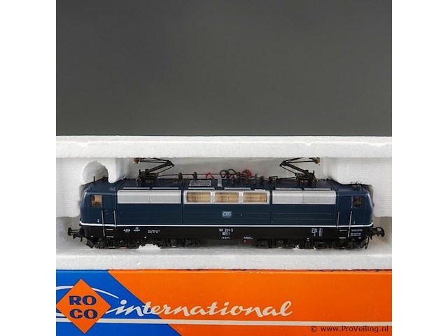 Roco locomotief baureihe 181 van de deutsche bundesbahn modelnr: 4142b - afbeelding 2 van  5