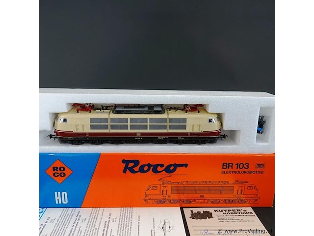 Roco locomotief br 103 240-8 locomotief van de deutsche bundesbahn (db) - afbeelding 2 van  5