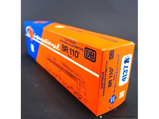 Roco locomotief br 110 (nummer 110 401-7) van de duitse spoorwegen (db) - afbeelding 4 van  5