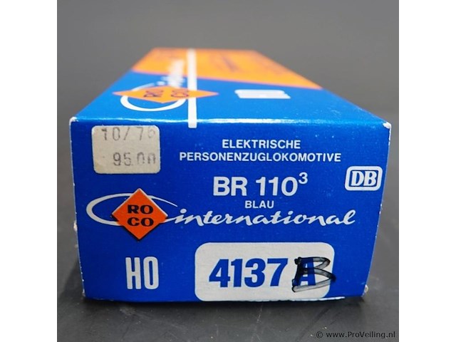 Roco locomotief br 110 (nummer 110 401-7) van de duitse spoorwegen (db) - afbeelding 5 van  5
