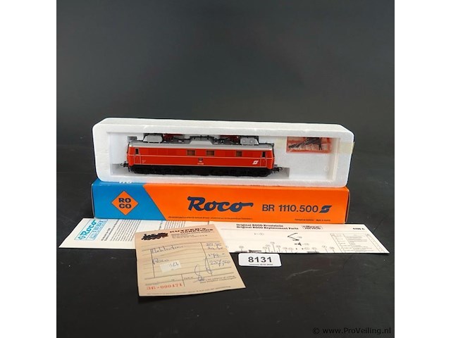 Roco locomotief br 1110.500 van de oostenrijkse spoorwegen (öbb) - afbeelding 1 van  5