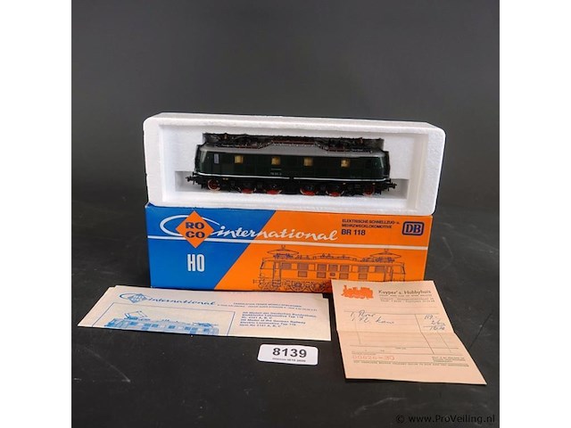 Roco locomotief van de deutsche bundesbahn (db), type br 118 051-2 - afbeelding 1 van  5