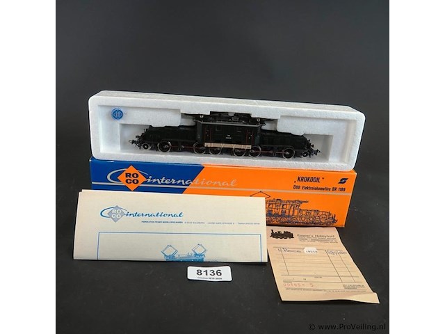 Roco oostenrijkse elektrische locomotief baureihe 1189 "krokodil" van de öbb - afbeelding 1 van  5