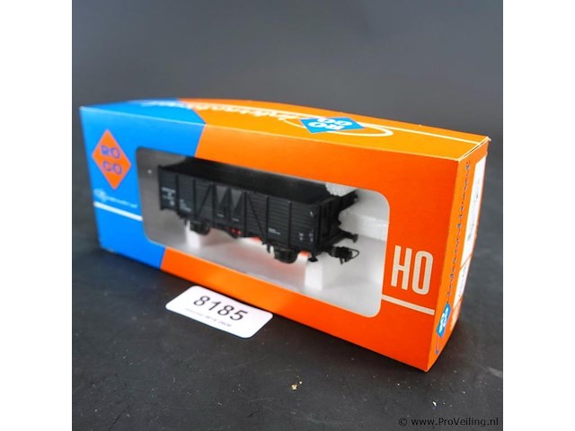 Roco open goederenwagen (hogeboordwagen) van de nederlandse spoorwegen (ns) - afbeelding 1 van  3