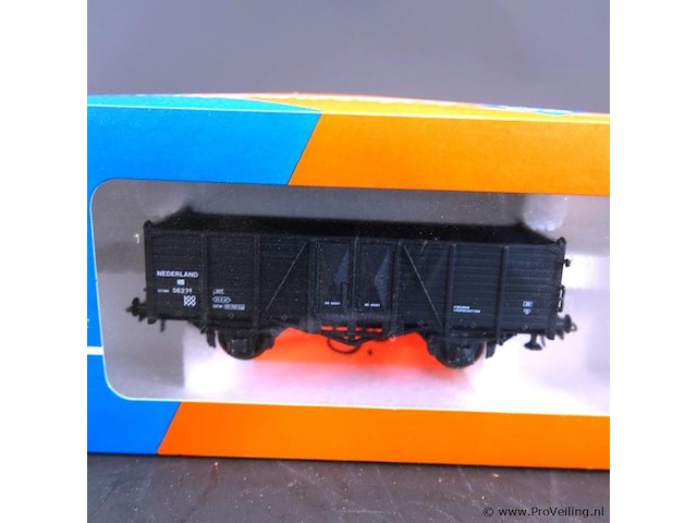 Roco open goederenwagen (hogeboordwagen) van de nederlandse spoorwegen (ns) - afbeelding 2 van  3