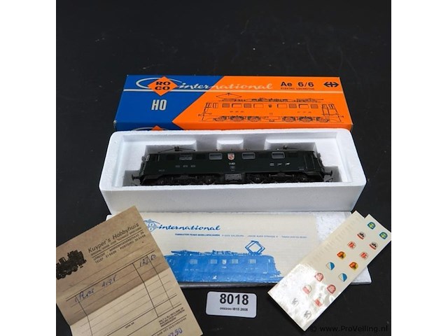 Roco sbb ae 6/6 locomotief. modelnr: 4195 - afbeelding 1 van  5