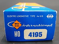 Roco sbb ae 6/6 locomotief. modelnr: 4195 - afbeelding 5 van  5