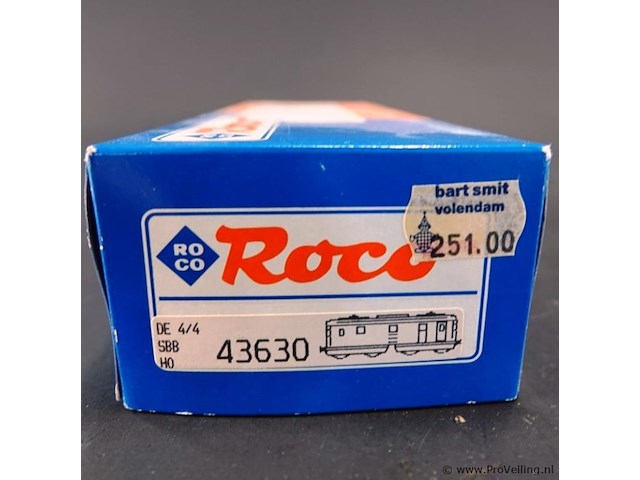 Roco sbb cff ffs de 4/4 bagagemotorwagen modelnr: 43630 modelnr: - afbeelding 4 van  4