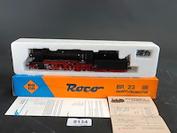Roco stoomlocomotief met tender (br 23) van de duitse spoorwegen (db) - afbeelding 1 van  5