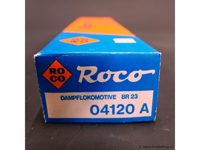 Roco stoomlocomotief met tender (br 23) van de duitse spoorwegen (db) - afbeelding 5 van  5