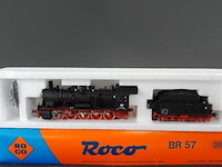 Roco stoomlocomotief met tender br 57 modelnr: 04116a - afbeelding 2 van  5