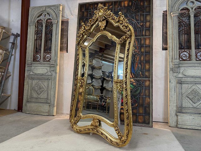 Rococo stijl spiegel - afbeelding 1 van  3