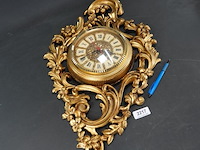 Rococostijl wandklok - afbeelding 2 van  5