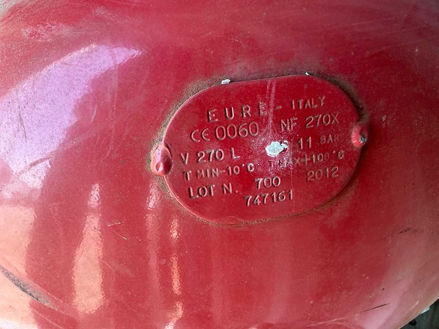 Roda / fiac abd 500-525 industriële zuigercompressor 270 liter – 5,5 kw – 400 v - afbeelding 4 van  7