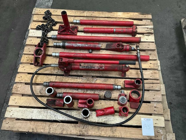 Rodac 10 ton handhydraulische uitdeukset - afbeelding 1 van  6