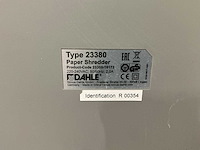 Rodahle papersafe 380 papier shredder - afbeelding 5 van  5