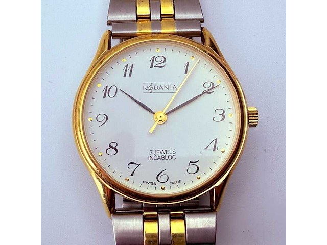 Rodania two-tone mechanisch horloge - afbeelding 1 van  7