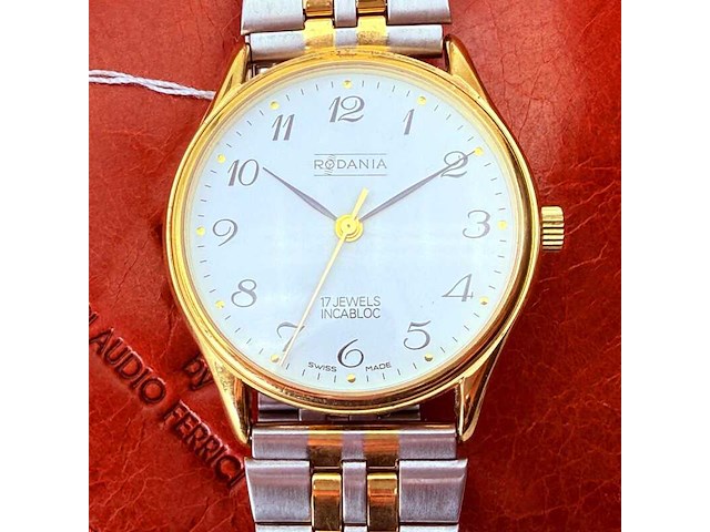 Rodania two-tone mechanisch horloge - afbeelding 6 van  7