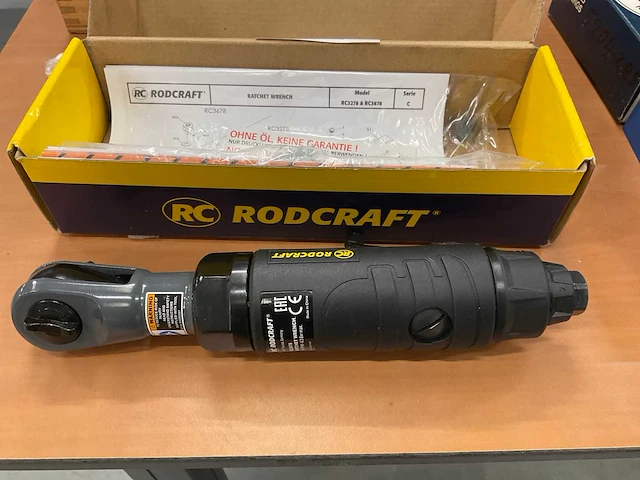 Rodcraft rc3678 pneumatische ratelsleutel - afbeelding 3 van  3