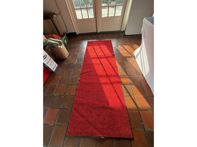 Rode loper - afbeelding 2 van  3