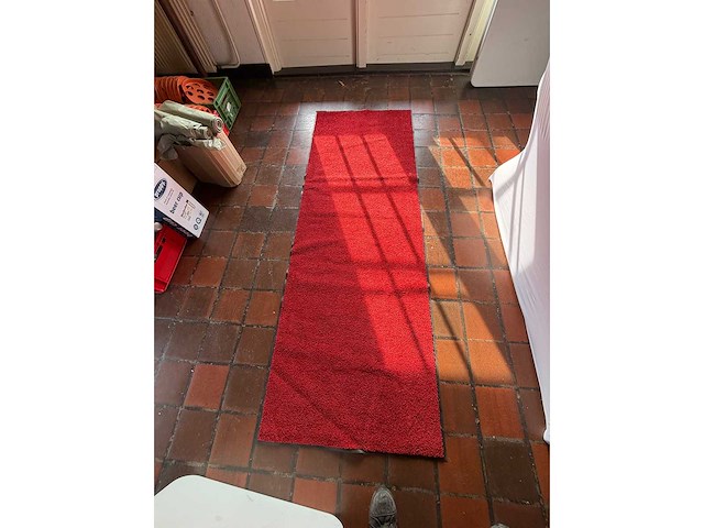 Rode loper - afbeelding 3 van  3