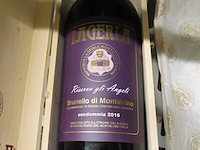 Rode wijn - jeroboam 3l - la gerla - brunello di monalcino - afbeelding 3 van  4