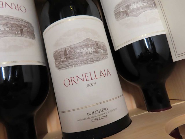 Rode wijn ornellaia - l'essenzia - 2014 (3x) - afbeelding 1 van  1