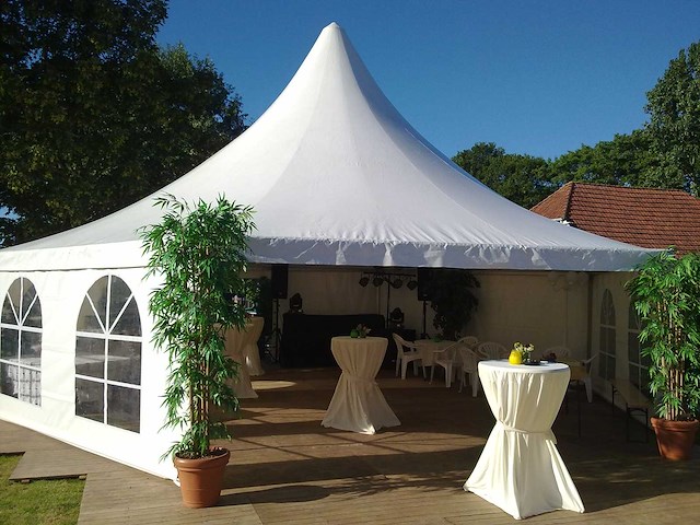 Röder - es64 - puntdak - pagode röder tent 5x5 (3x) - afbeelding 1 van  4